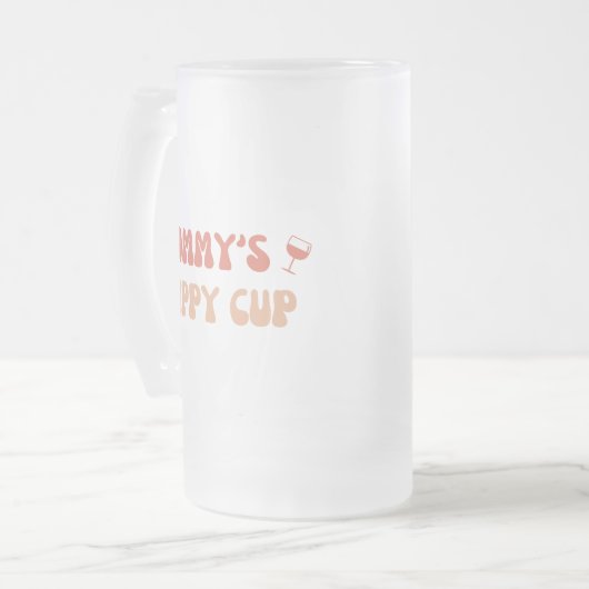 Mama's Sippy Cup - Funny Beer Mok voor nieuwe moed (Voorkant links)