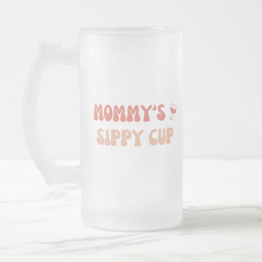 Mama's Sippy Cup - Funny Beer Mok voor nieuwe moed (Links)