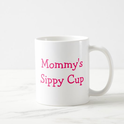 Mama's sippy cup koffiemok (Rechts)