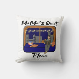 Mama's stille plek kussen