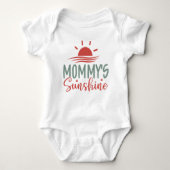 Mama's Sunshine - Baby Boy Bodysuit (Voorkant)