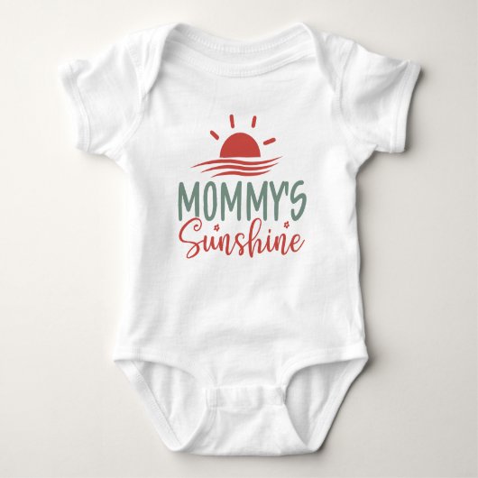 Mama's Sunshine - Baby Boy Bodysuit (Voorkant)