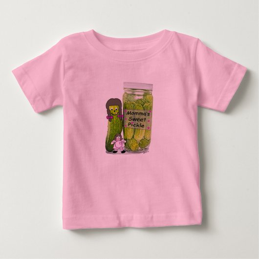 Mama's Sweet Pickle T-shirts (Voorkant)