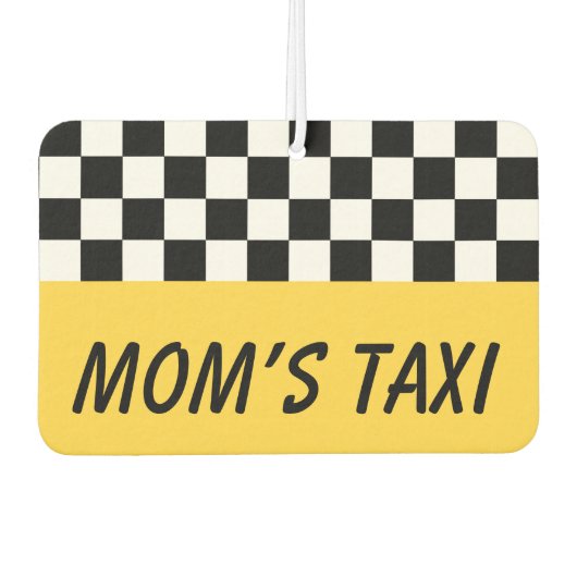 Mama's Taxi Auto Luchtverfrisser Gift (Voorkant)