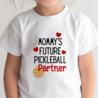Mama's toekomstige Pickleball Partner Kind