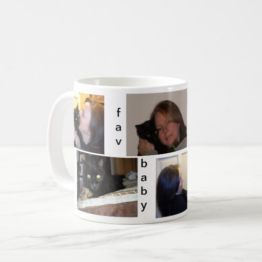 Mama's vader baby Miss Moo mok (Voorkant links)