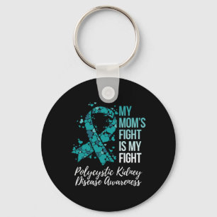 Mama's vecht mijn polycysteuze nierziekte weg sleutelhanger