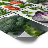 Mama's veganistische keuken poster (Hoek)