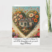 Mama's verjaardag bedankkaart (Achterkant)