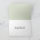 Mama's Verjaardag Panda Beer met welp Kaart (Binnen)