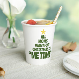 Mama's Voice Christmas Mok Papieren Bekers