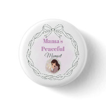 Mama's Vreedzame Moment Baby Shower Papieren Bord