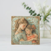 Mama's vreugde: hartverwarmende boodschappen feestdagenkaart (Staand voorkant)