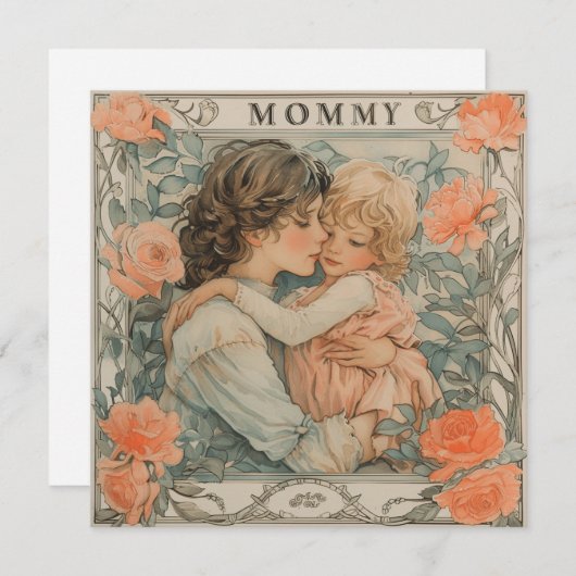 Mama's Warmte: Liefdevolle Notities (Voorkant / Achterkant)