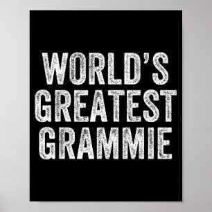 Mama's Werelds Beste Oma Grappige Oma Moeder Grapp Poster