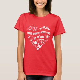 Mama's Werk Schattig T-shirt