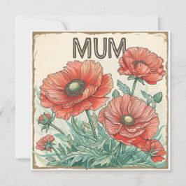 Mama's Zegeningen: Tender Moments Feestdagenkaart