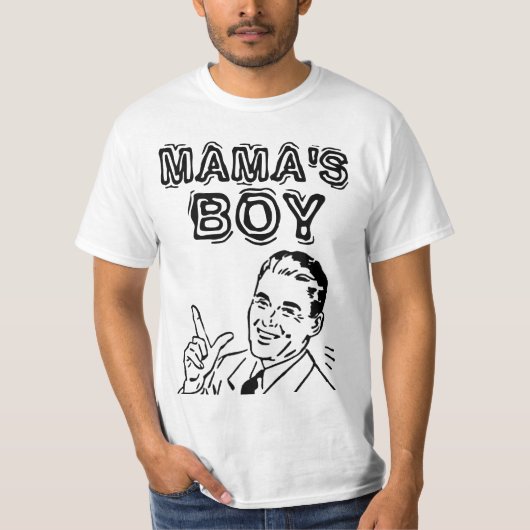 MAMAS ZOON HEREN T-SHIRTS (Voorkant)