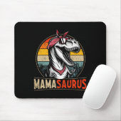 Mamasaurus Dinosaur Moeder voor Moederdag Kerstmis Muismat (Met muis)