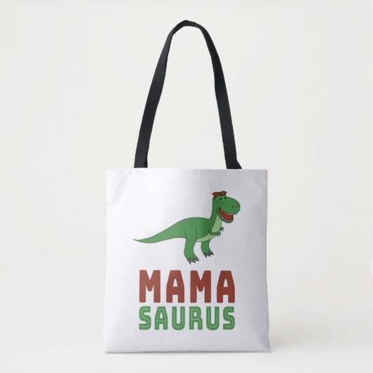 Mamasaurus Dinosaur Tyrannosaurus Rex Moederdag Tote Bag (Voorkant)