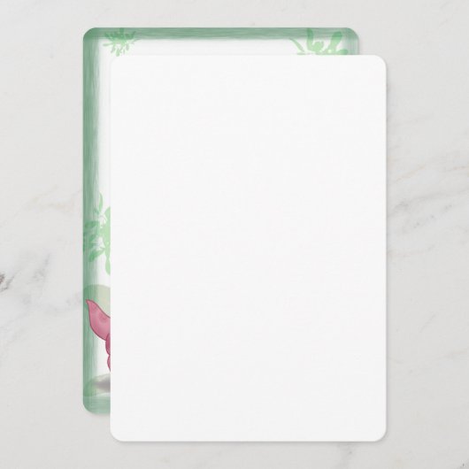 Mamasaurus Feestdagenkaart (Voorkant / Achterkant)