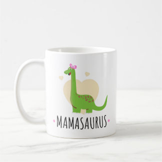 Mamasaurus Funny Dinosaur – Sweet Mom Gift Koffiemok