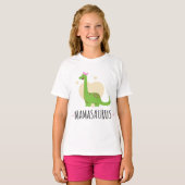 Mamasaurus Grappige Dinosaur – Zoete Moeder Cadeau T-shirt (Voorkant volledig)