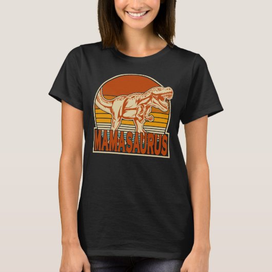 Mamasaurus Grappige Moederdag Cadeaus Beste Moeder T-shirt (Voorkant)