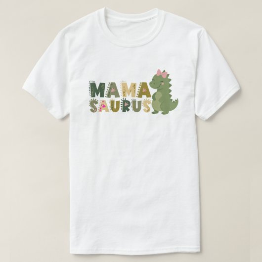 Mamasaurus l Daddysaurus  T-shirt (Design voorkant)