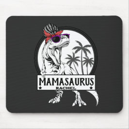 Mamasaurus Ma T rex Dino Funny Custom Name Muismat