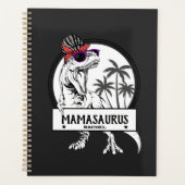 Mamasaurus Ma T rex Dino Funny Custom Name Planner (Voorkant)