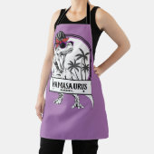 Mamasaurus Ma T rex Dino Funny Custom Name Schort (Insitu)