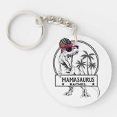 Mamasaurus Ma T rex Dino Funny Custom Name Sleutelhanger (Voorkant)