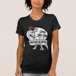 Mamasaurus Ma T rex Dino Funny Custom Name T-shirt