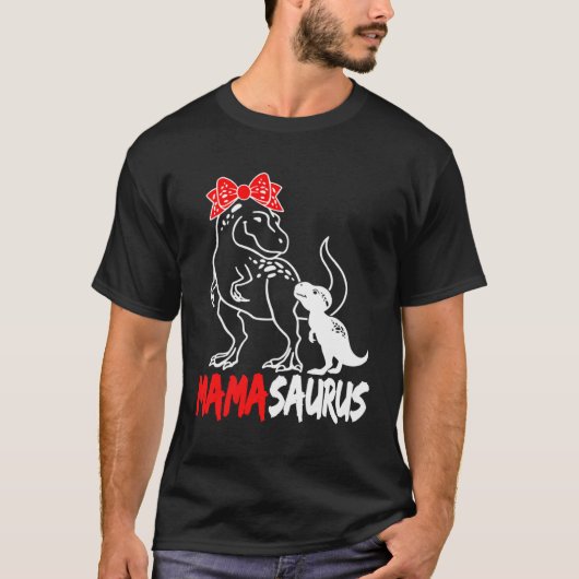 Mamasaurus Mama Rex Dinosaur Mother s Day T-shirt (Voorkant)