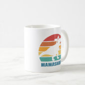 Mamasaurus Moeder Dinosaurus Grappige Moederdag Koffiemok (Voorkant rechts)