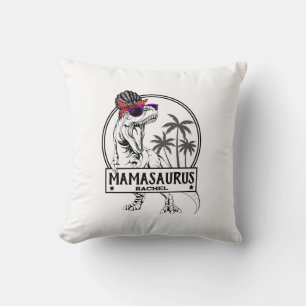 Mamasaurus Moeder T rex Dino Grappige Aangepaste N Kussen