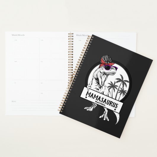 Mamasaurus Moeder T Rex Dino Grappige Aangepaste N Planner (Display)