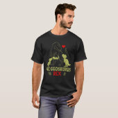 Mamasaurus Pregosaurus Rex Funny Zwangerschap heef T-shirt (Voorkant volledig)