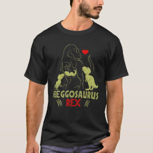 Mamasaurus Pregosaurus Rex Funny Zwangerschap heef T-shirt