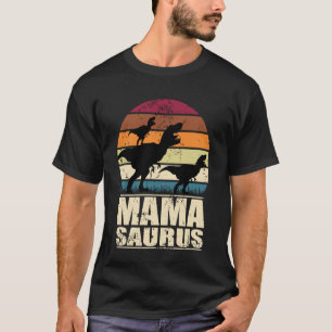 Mamasaurus Rex Dinosaur Baby Dino Tweeling Dino Mo T-shirt
