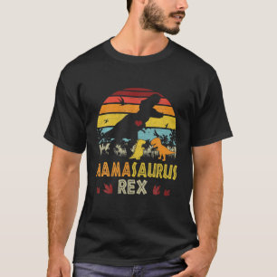 Mamasaurus Rex Dinosaur Funny Moederdag T-shirt