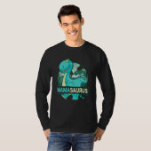 Mamasaurus Rex Dinosaur Mama Saurus Family Matchin T-shirt (Voorkant volledig)