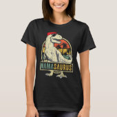 Mamasaurus Rex Dinosaur Mama Saurus Family Matchin T-shirt (Voorkant)