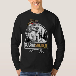 Mamasaurus Rex Dinosaur Mama Saurus Family Matchin T-shirt