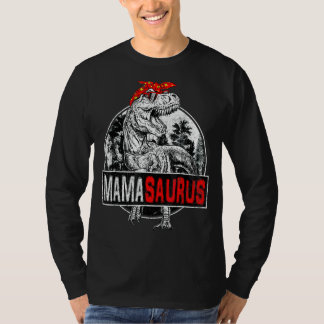 Mamasaurus Rex Dinosaur Mama Saurus Family Matchin T-shirt