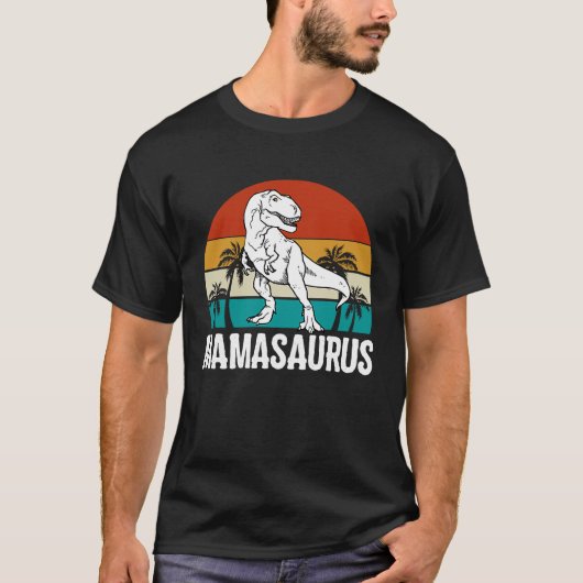 Mamasaurus Rex Dinosaur Mama Saurus Mothers Day Wo T-shirt (Voorkant)