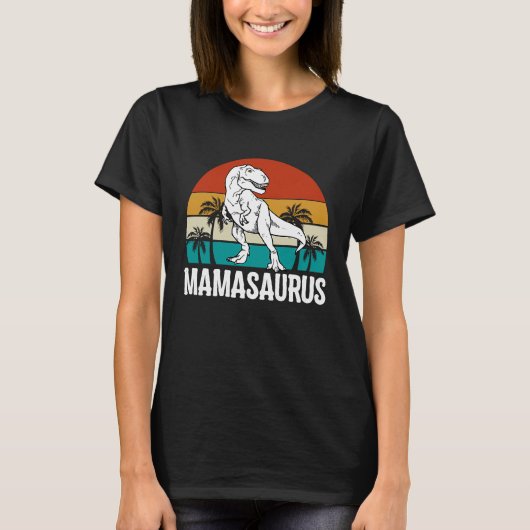 Mamasaurus Rex Dinosaur Mama Saurus Mothers Day Wo T-shirt (Voorkant)