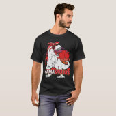 Mamasaurus rex Dinosaur Mama Saurus Valentijnse Da T-shirt (Voorkant volledig)