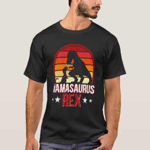 Mamasaurus Rex Dinosaur Rex Motherhood Dino T-shirt